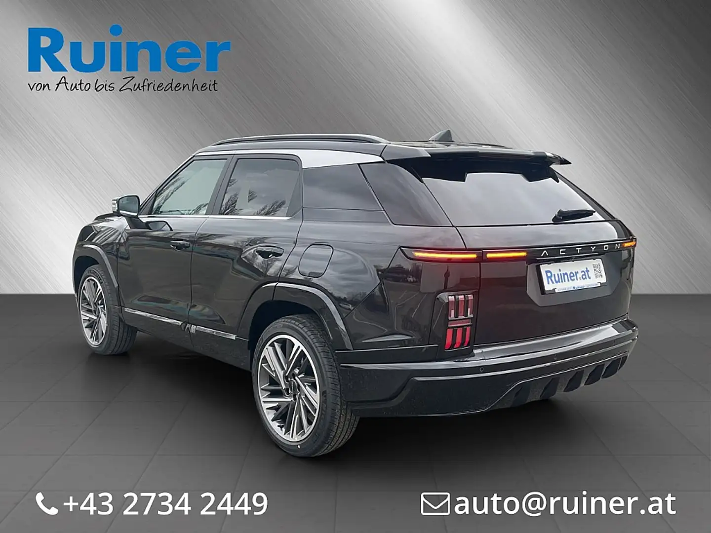 KGM Actyon 1,5 GDI Turbo Premium Aut. Schwarz - 2