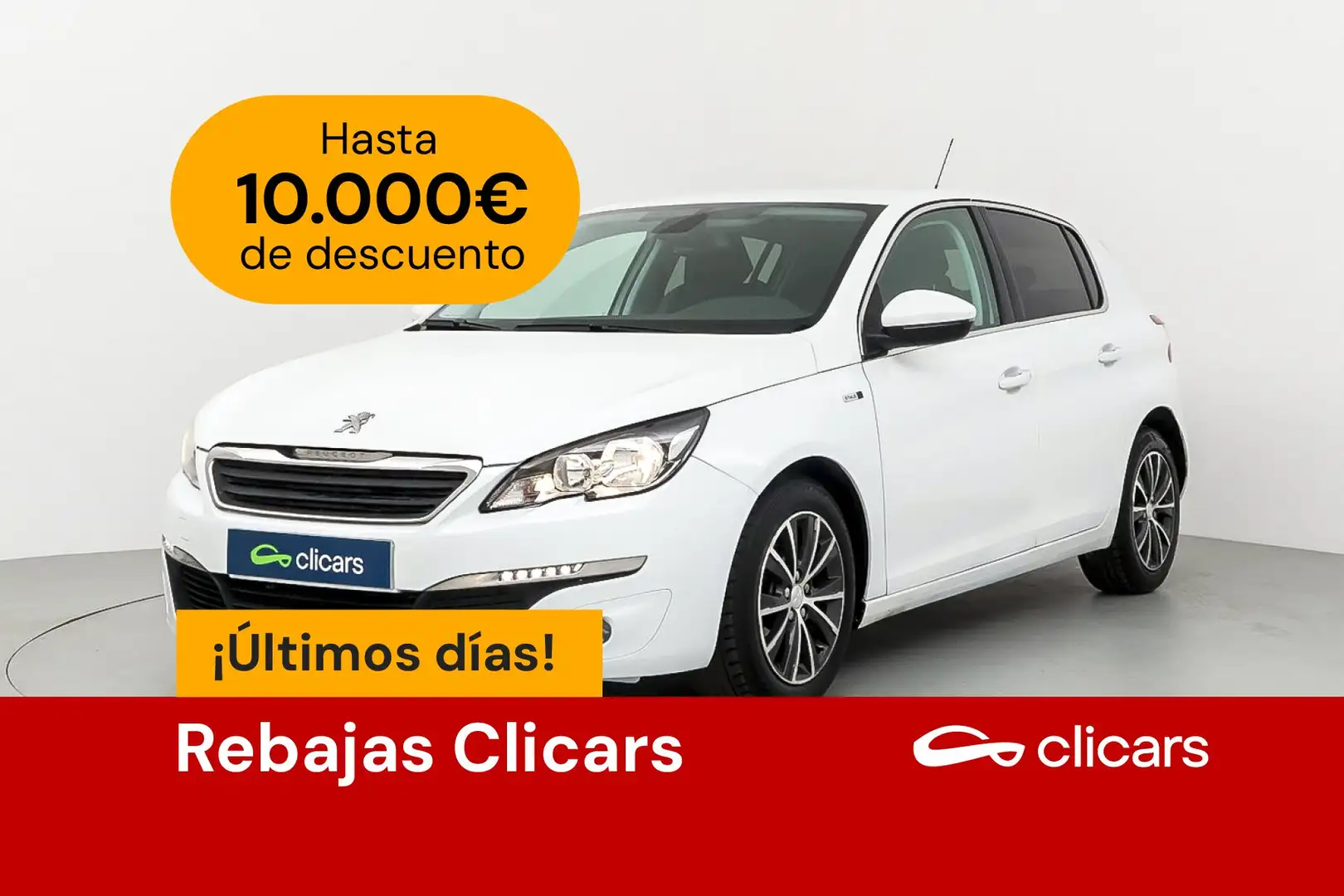 Peugeot 308 1.6 BlueHDi Style 100 Weiß - 1