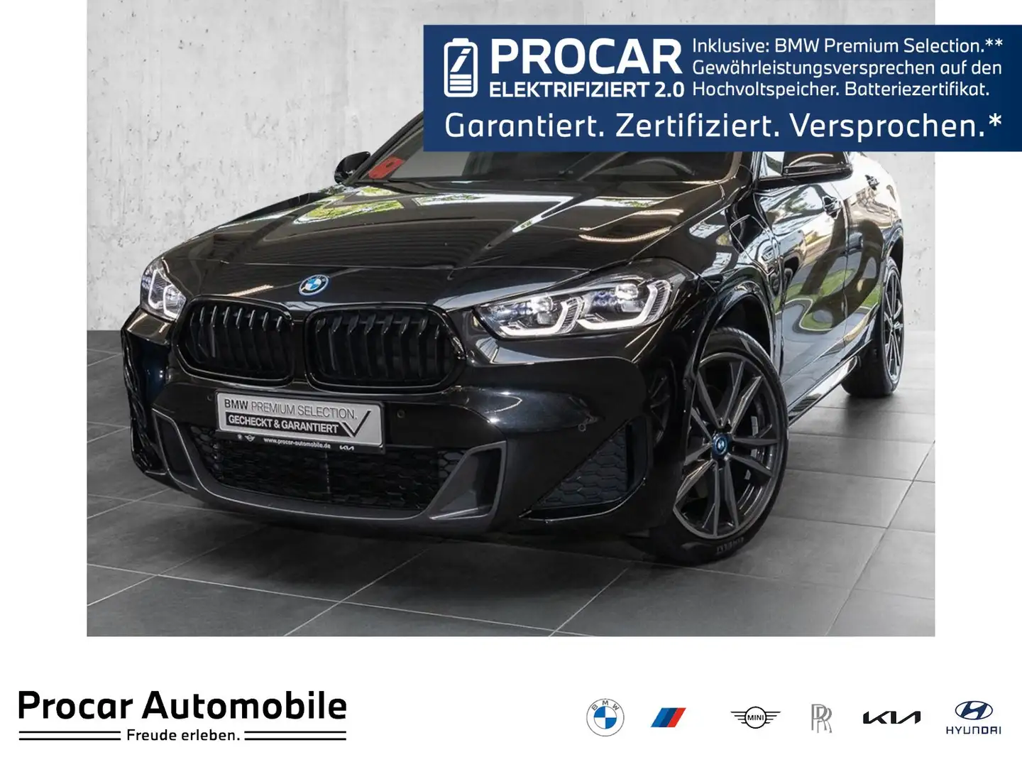 BMW X2 xDrive25e A M Sportpaket HiFi DAB LED WLAN Schwarz - 1