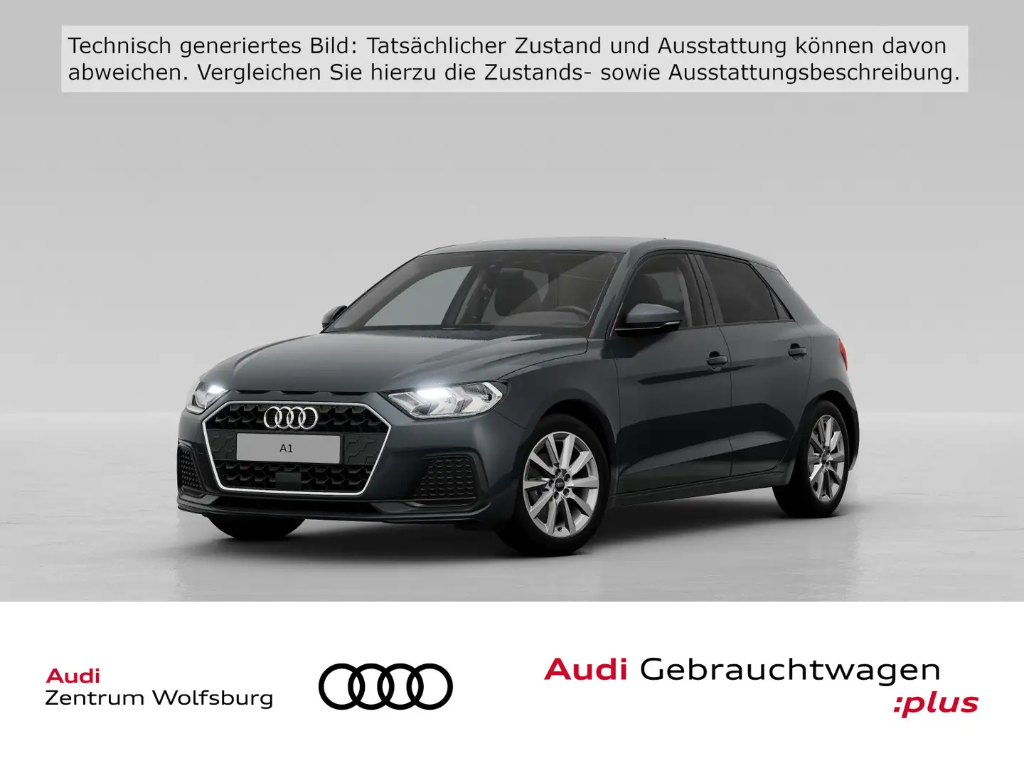 Audi A1 25 TFSI S tronic advanced LED Grau - 1