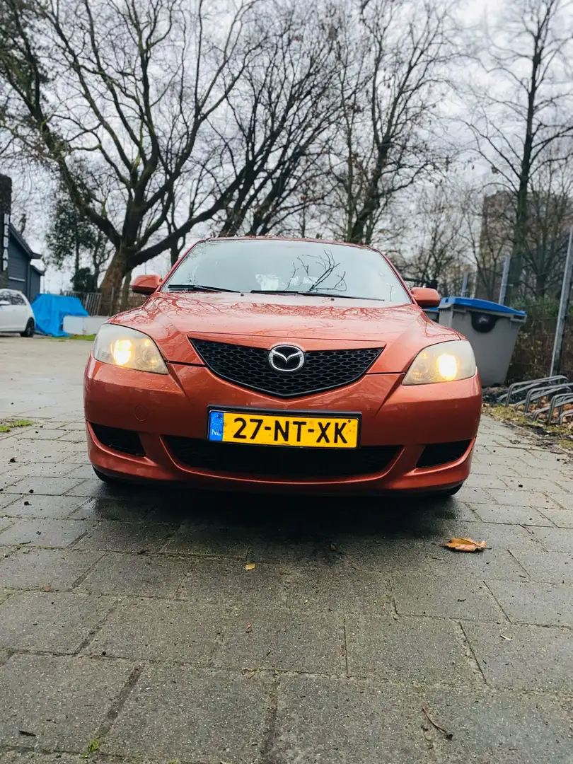 Mazda 3 1.6 Exclusive Oranje - 1