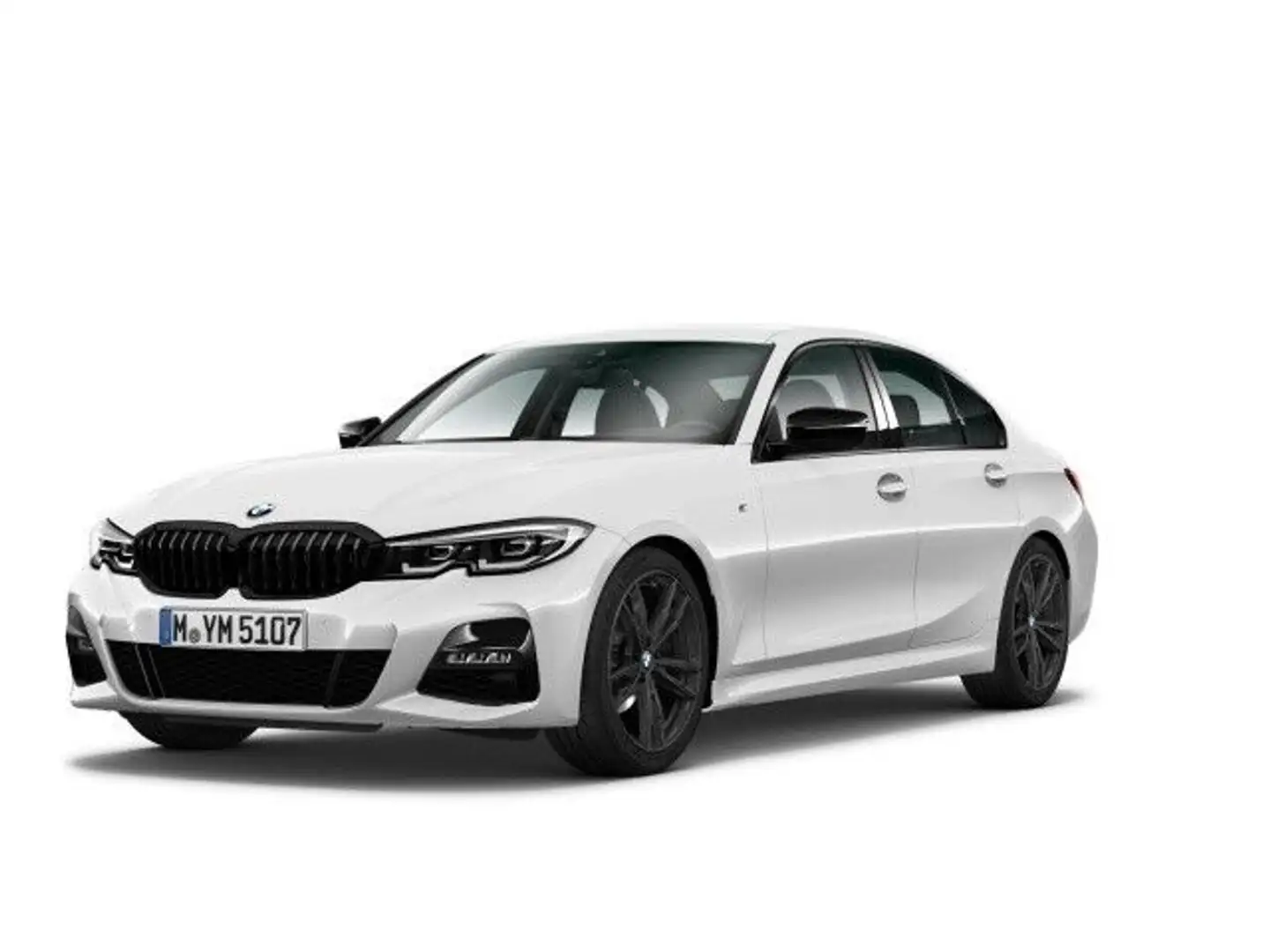 BMW 330 i M Sport Automatic Sport Aut. Klimaaut. PDC Weiß - 1