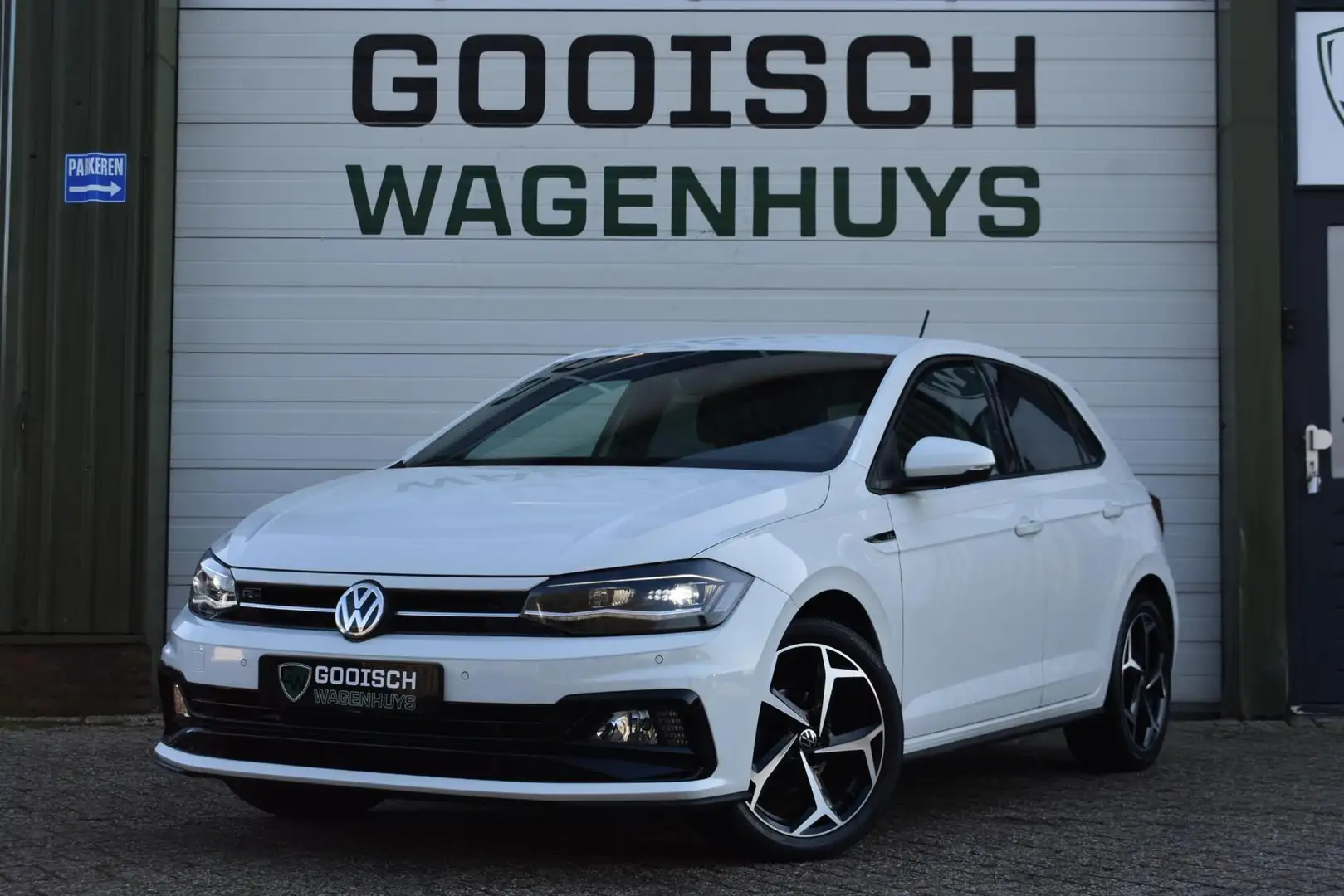 Volkswagen Polo 1.0 TSI R-Line Business | LED | Camera | Stoelverw Wit - 1