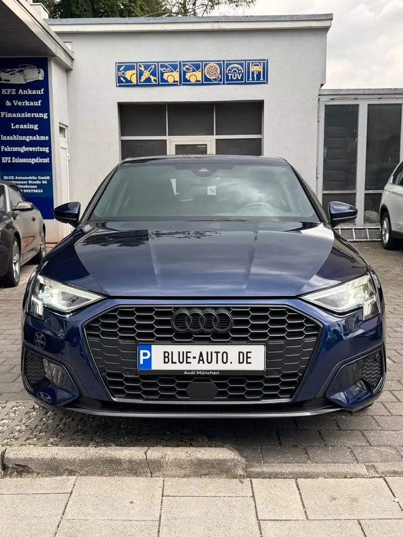 Audi A3 35 TFSI S-tronic S-Line LED*NAVI*App*1.Hand* Blau - 2