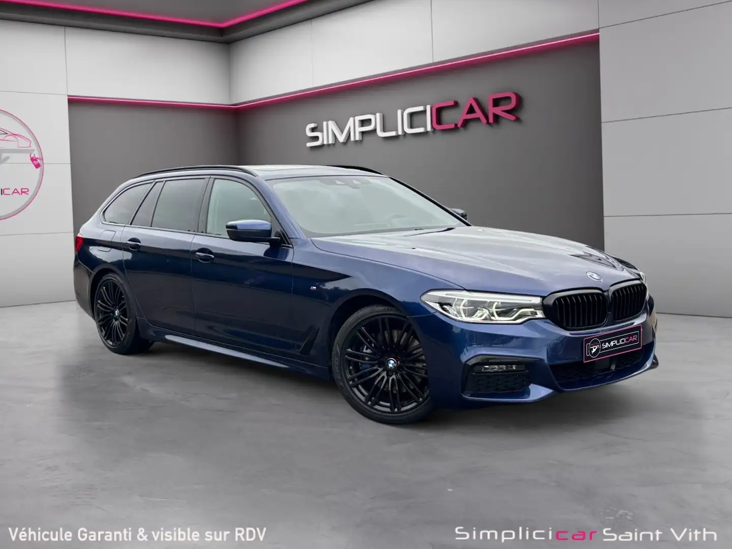 BMW 530 Blauw - 2