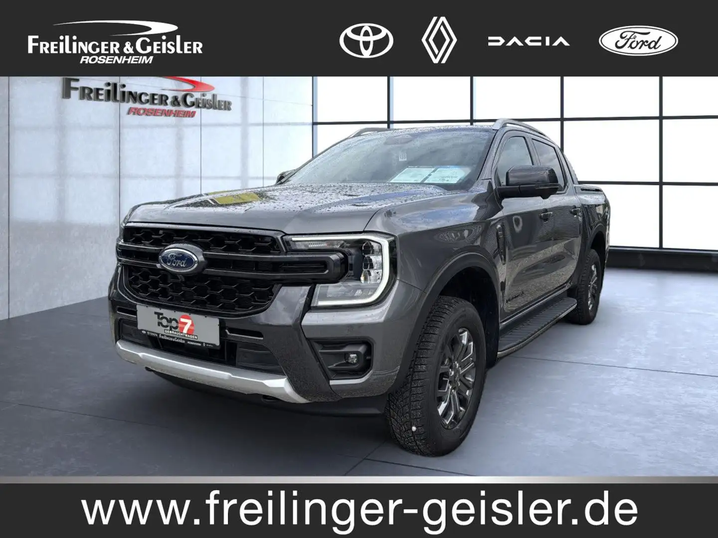 Ford Ranger Wildtrak e-4WD Doppelkabine Bluetooth Navi Gris - 1