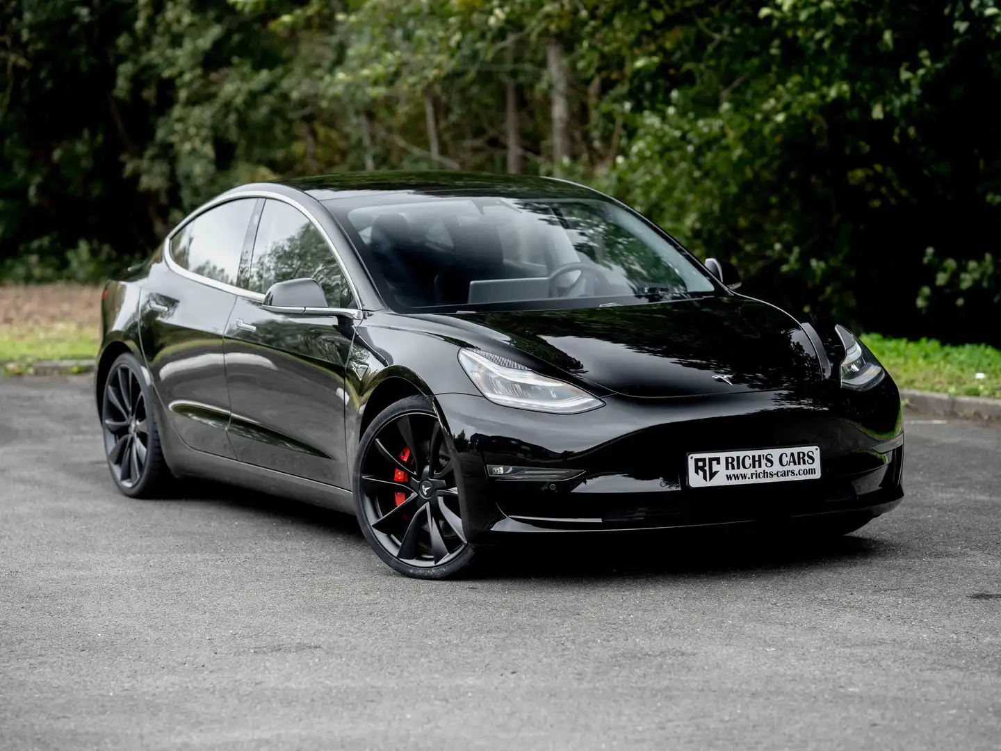 Tesla Model 3 Model 3 Langstreckenbatt. Dual Motor Performance Zwart - 1