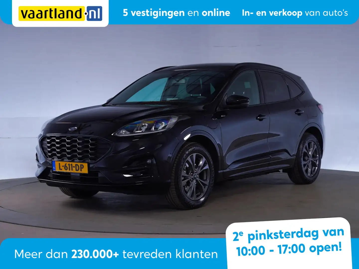 Ford Kuga 2.5 PHEV ST-Line [ LED Navi Clima Camera Stoelverw Nero - 1