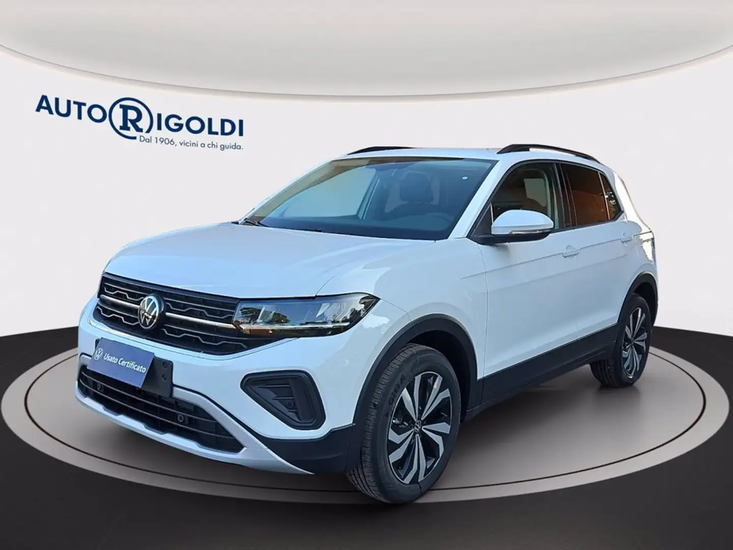 Volkswagen T-Cross 1.0 tsi edition plus 95cv Bianco - 1