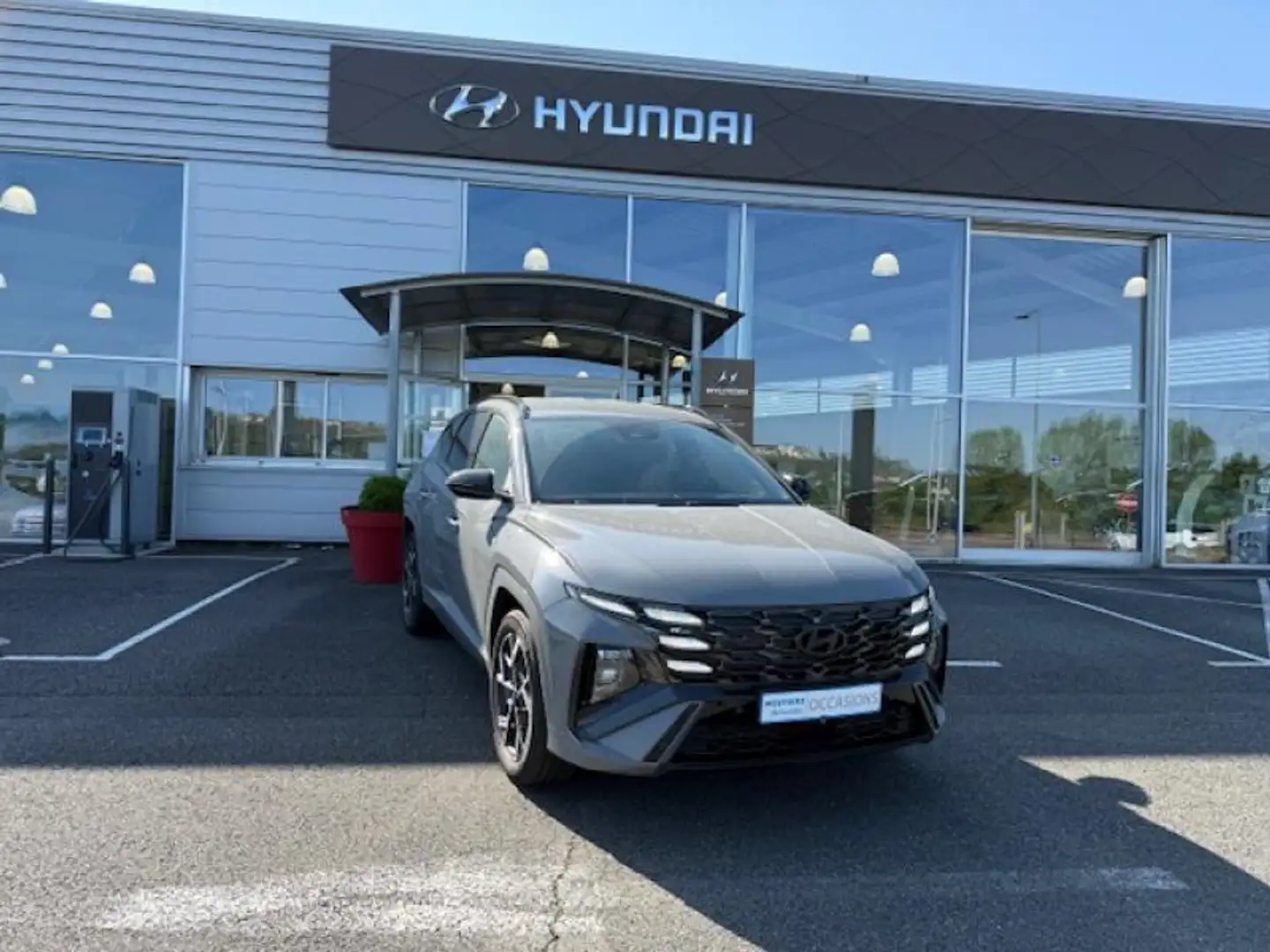 Hyundai TUCSON 1.6 T-GDI 253ch PHEV N Line Creative Gris - 1