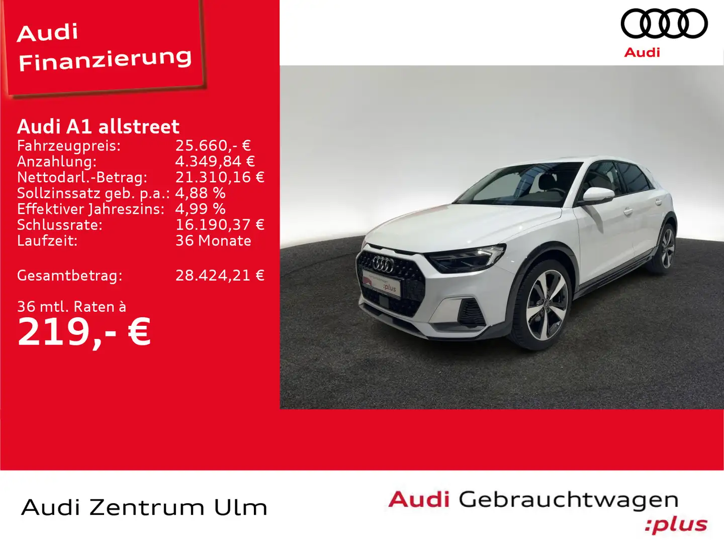Audi A1 30 TFSI 18" LED KEYLESS SHZ 5J.GAR. Weiß - 1