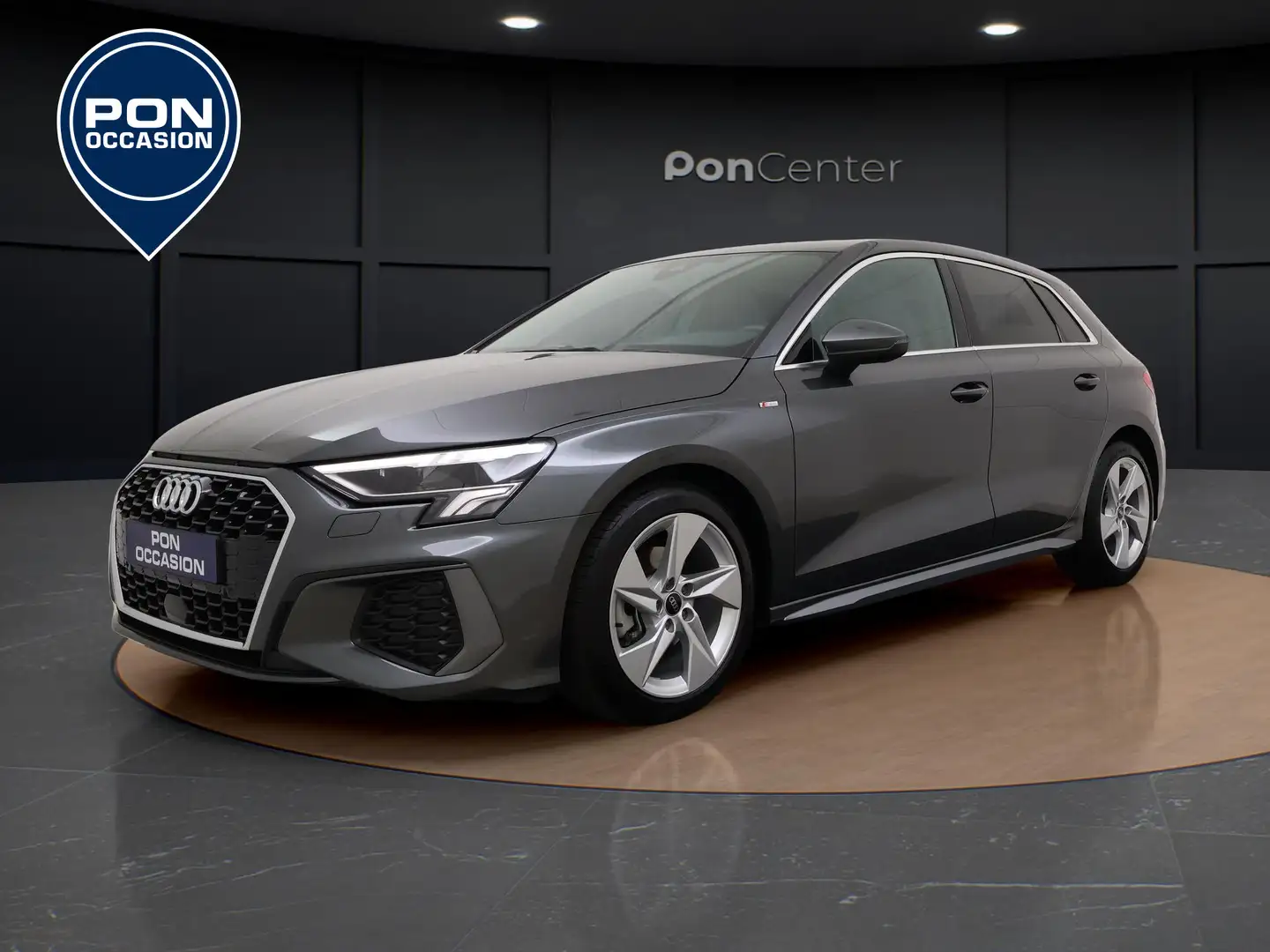 Audi A3 Sportback 30 TFSI S-Line | Apple CarPlay | Sportst Grijs - 1