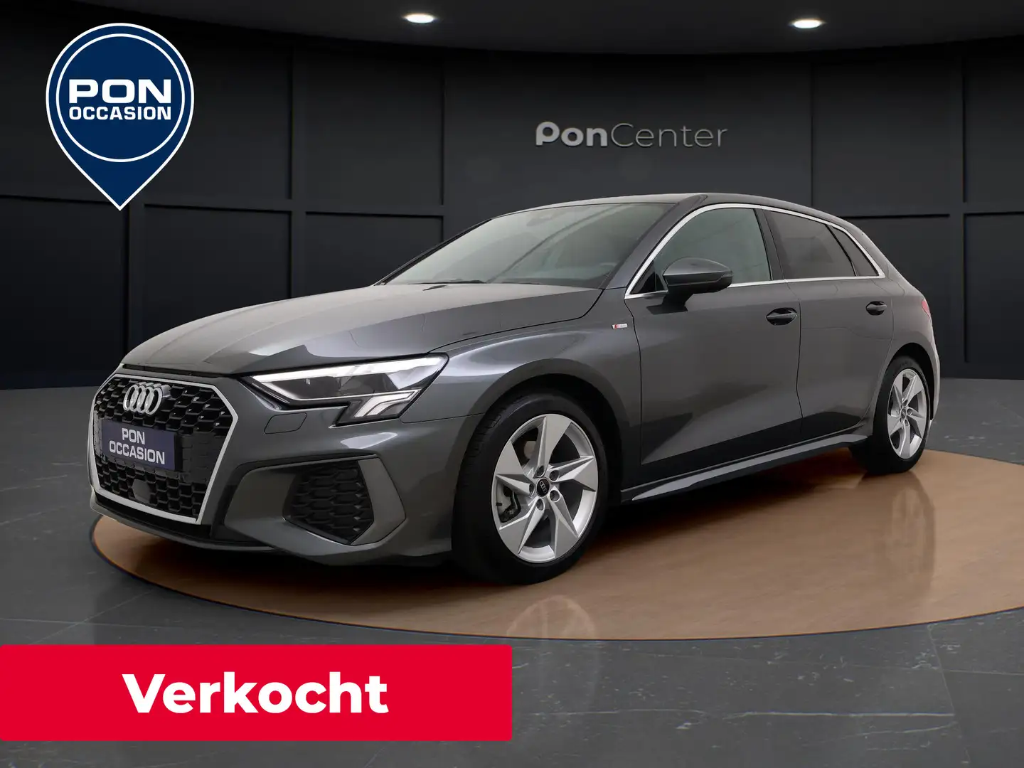 Audi A3 Sportback 30 TFSI S-Line | Apple CarPlay | Sportst Gris - 1