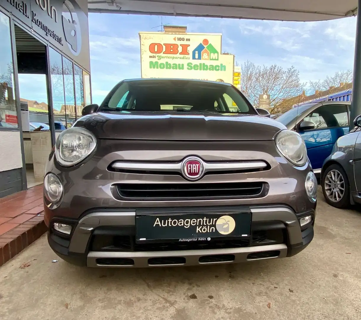 Fiat 500X Cross *SCHIEBEDACH* Braun - 2