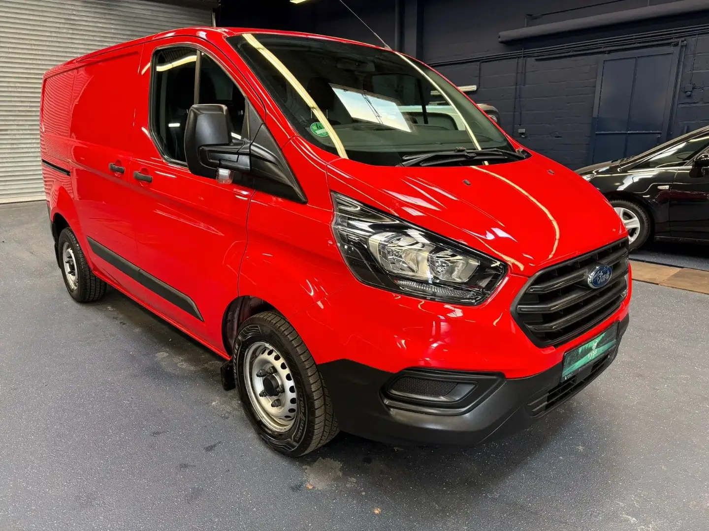 Ford Transit Custom Kasten 280 L1 Klima 85TKM Rot - 2