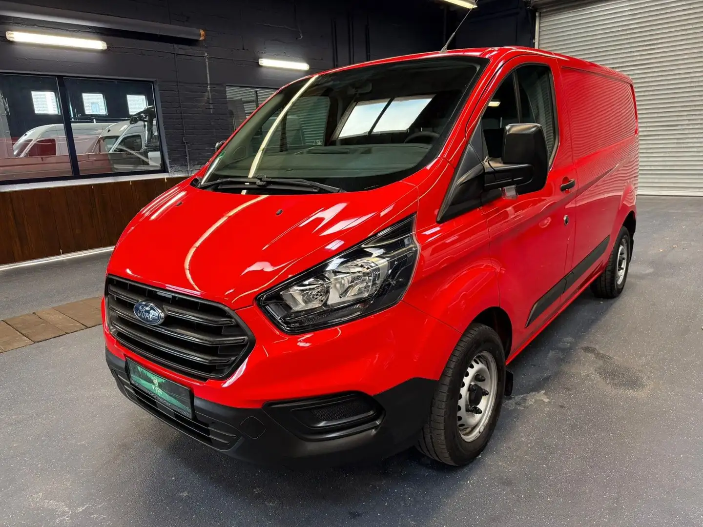 Ford Transit Custom Kasten 280 L1 Klima 85TKM Rot - 1