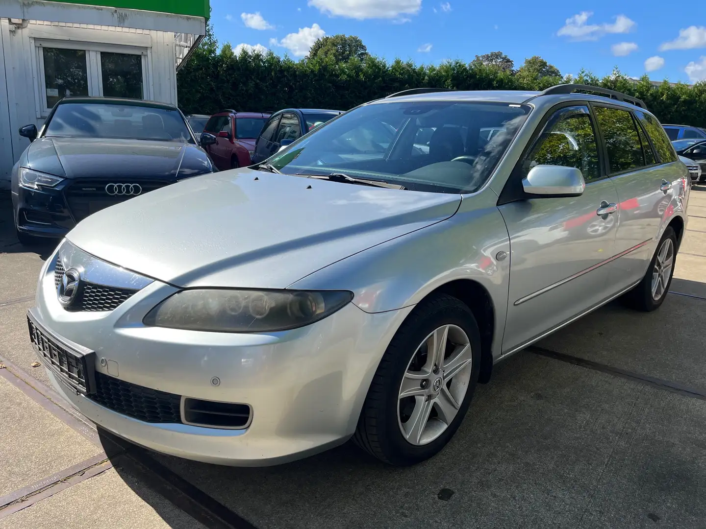 Mazda 6 6 Kombi Diesel 2.0 CD DPF *Motorgeräusche* Silber - 1