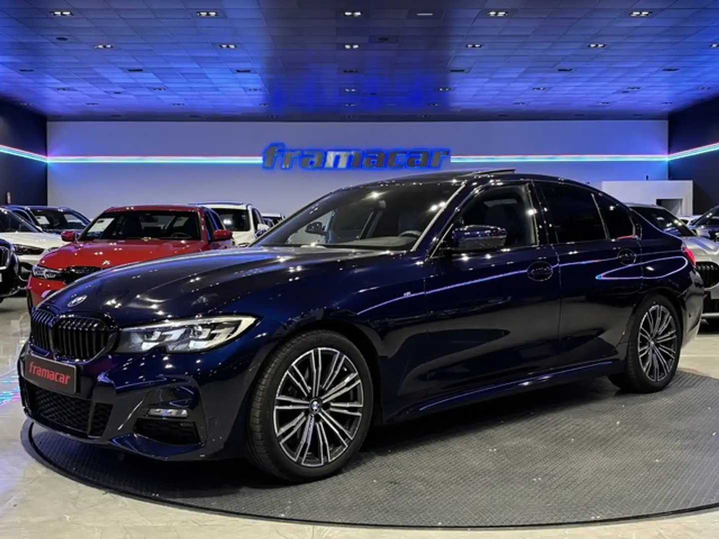 BMW 320 320dA Blauw - 1