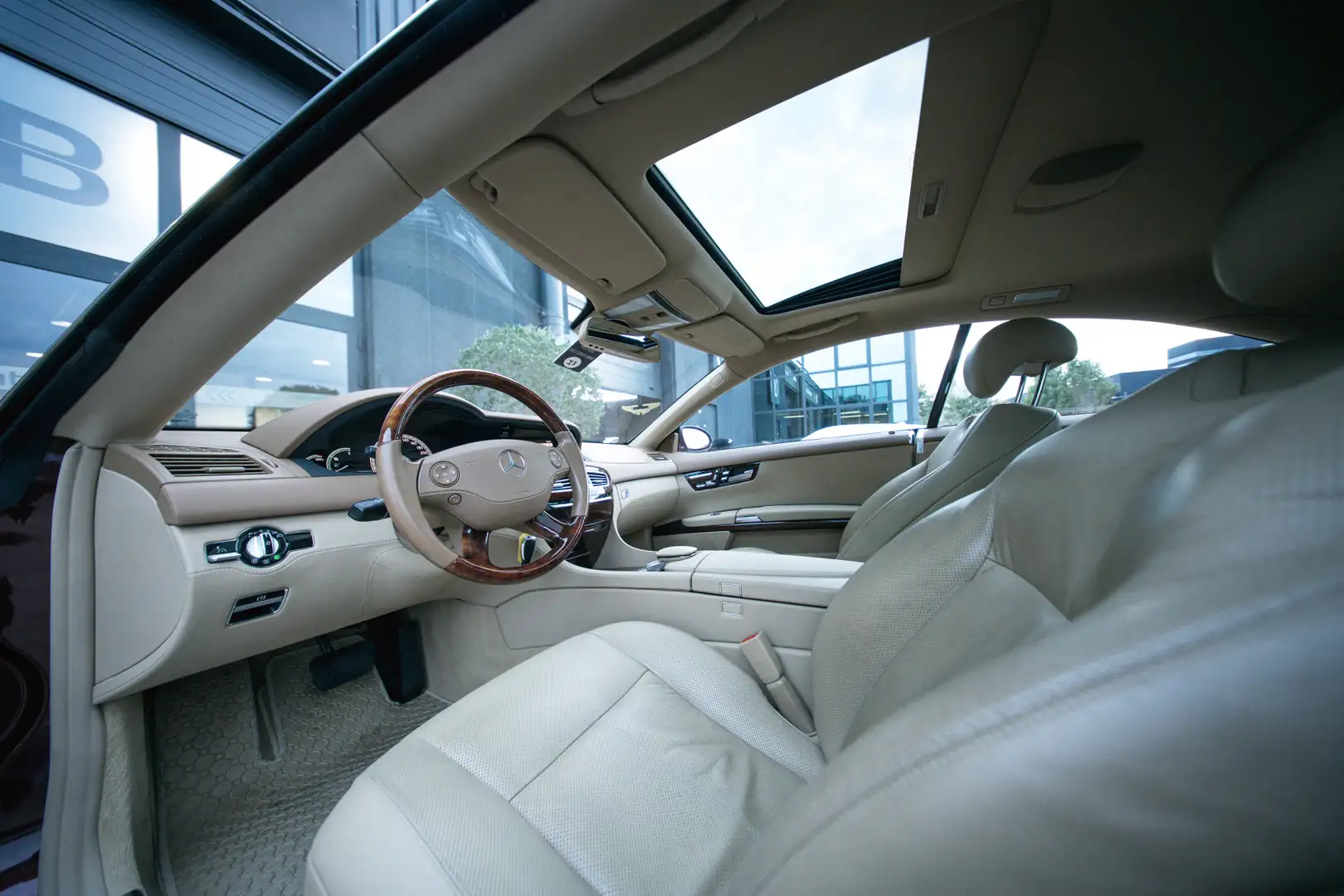 Mercedes-Benz CL 500 V8 Coupe Icoon; Youngtimer, NL-auto Rosso - 2