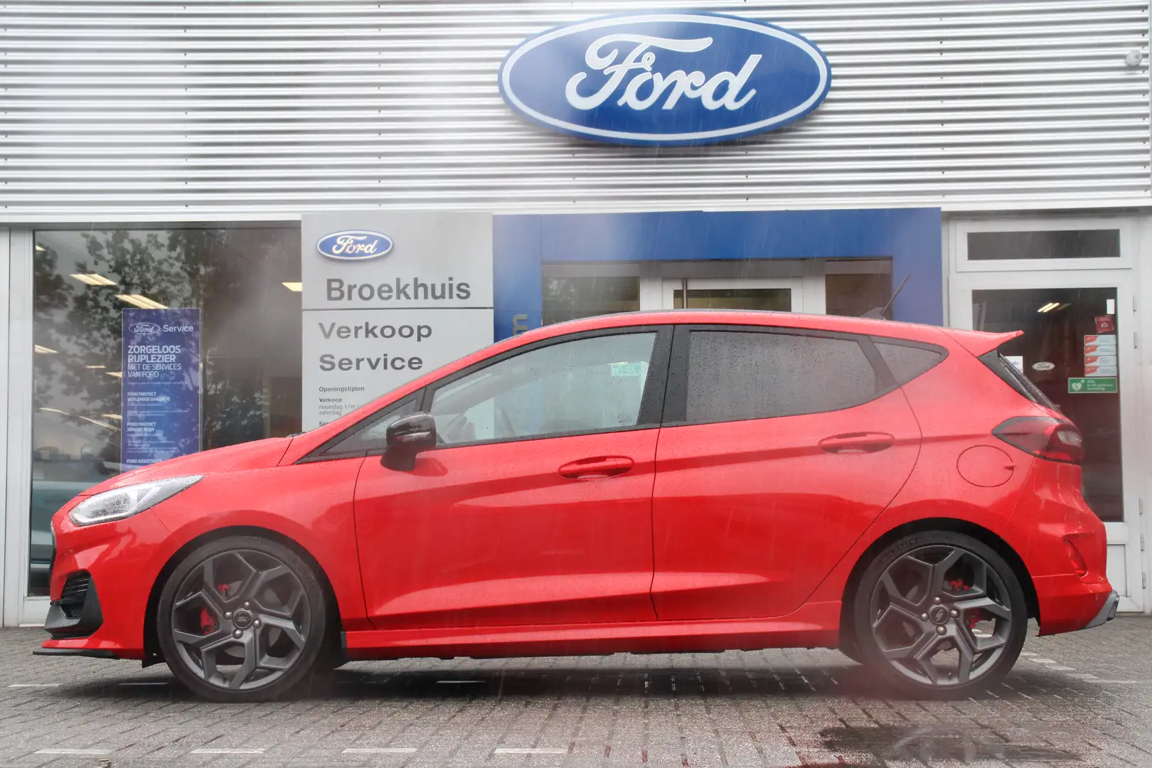 Ford Fiesta 1.5EB ST-X 200 PK | PERFORMANCE STOELEN | NAVI | C Rood - 2