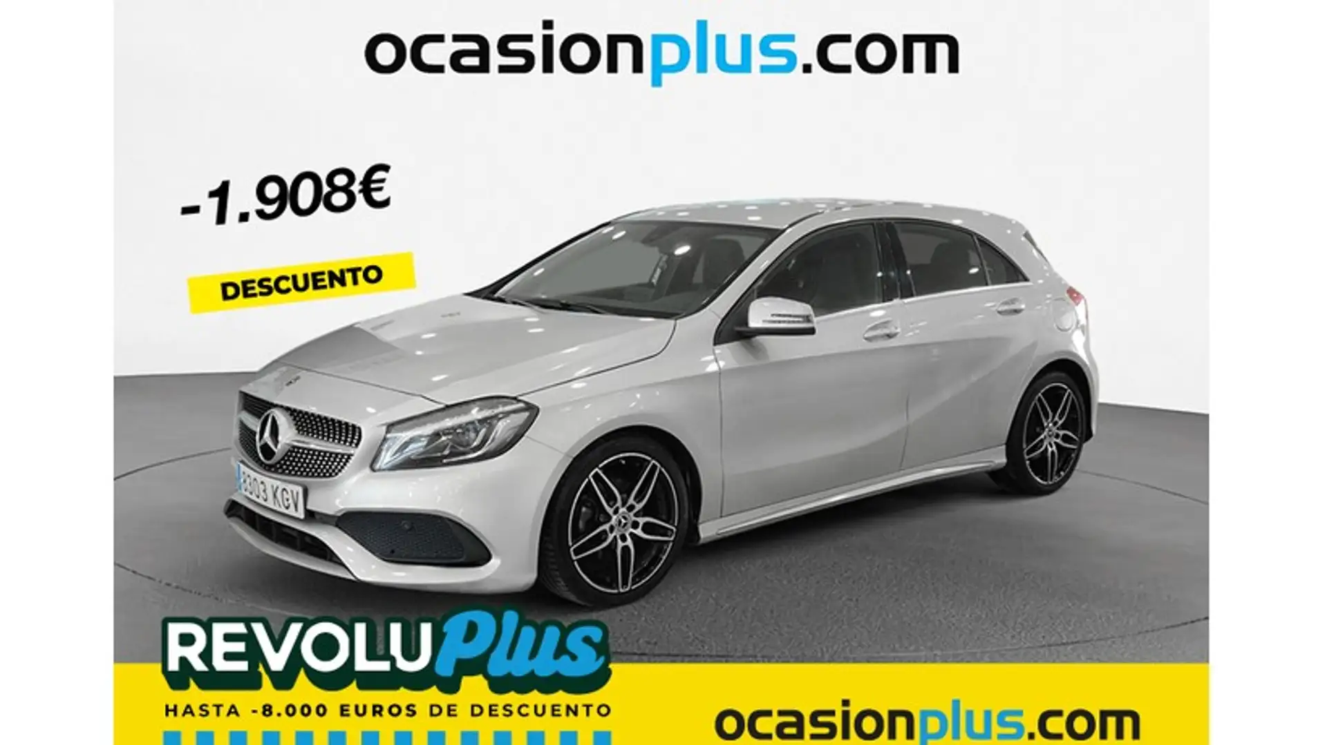 Mercedes-Benz A 200 200d 7G-DCT Plateado - 1