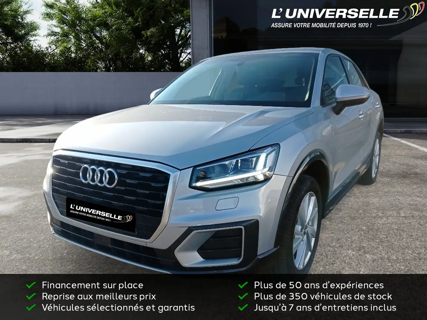 Audi Q2 PRIX MARCHAND OU EXPORT Grijs - 1