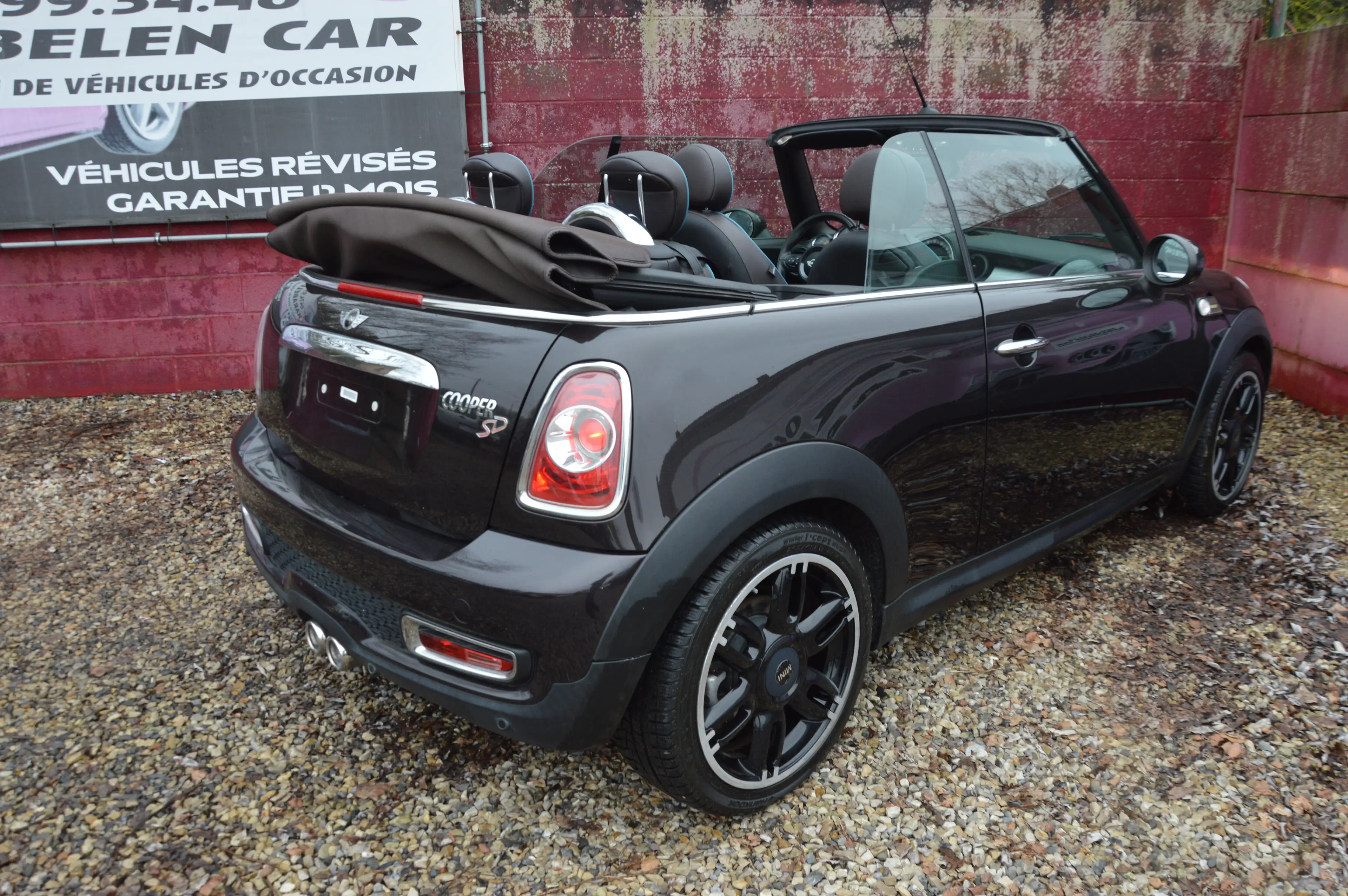 MINI Cooper D Cabrio 2.0SD Highgate BOITE AUT CAB NAV SENS AR 68.890KM — photo 8