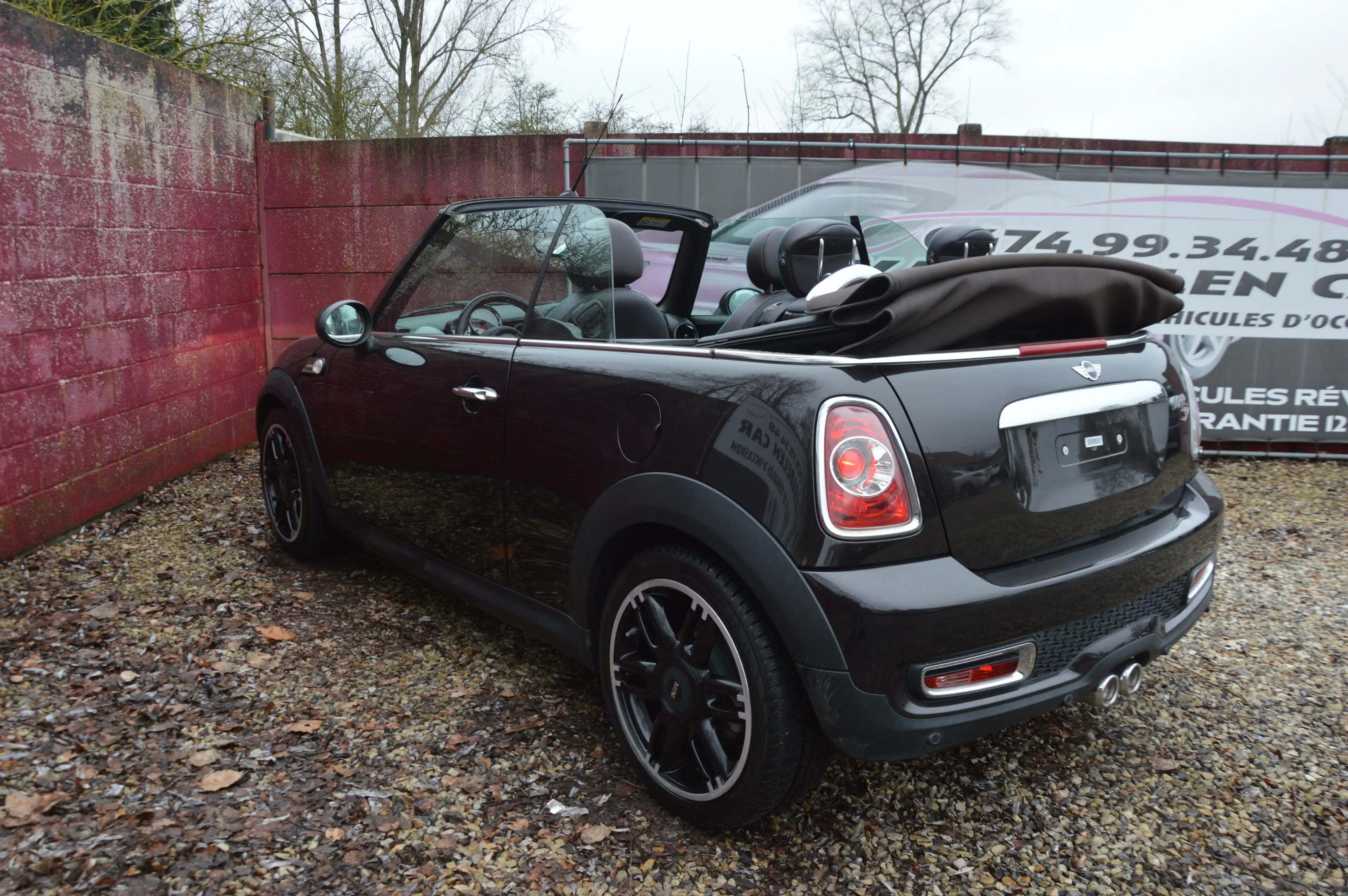 MINI Cooper D Cabrio 2.0SD Highgate BOITE AUT CAB NAV SENS AR 68.890KM — photo 6