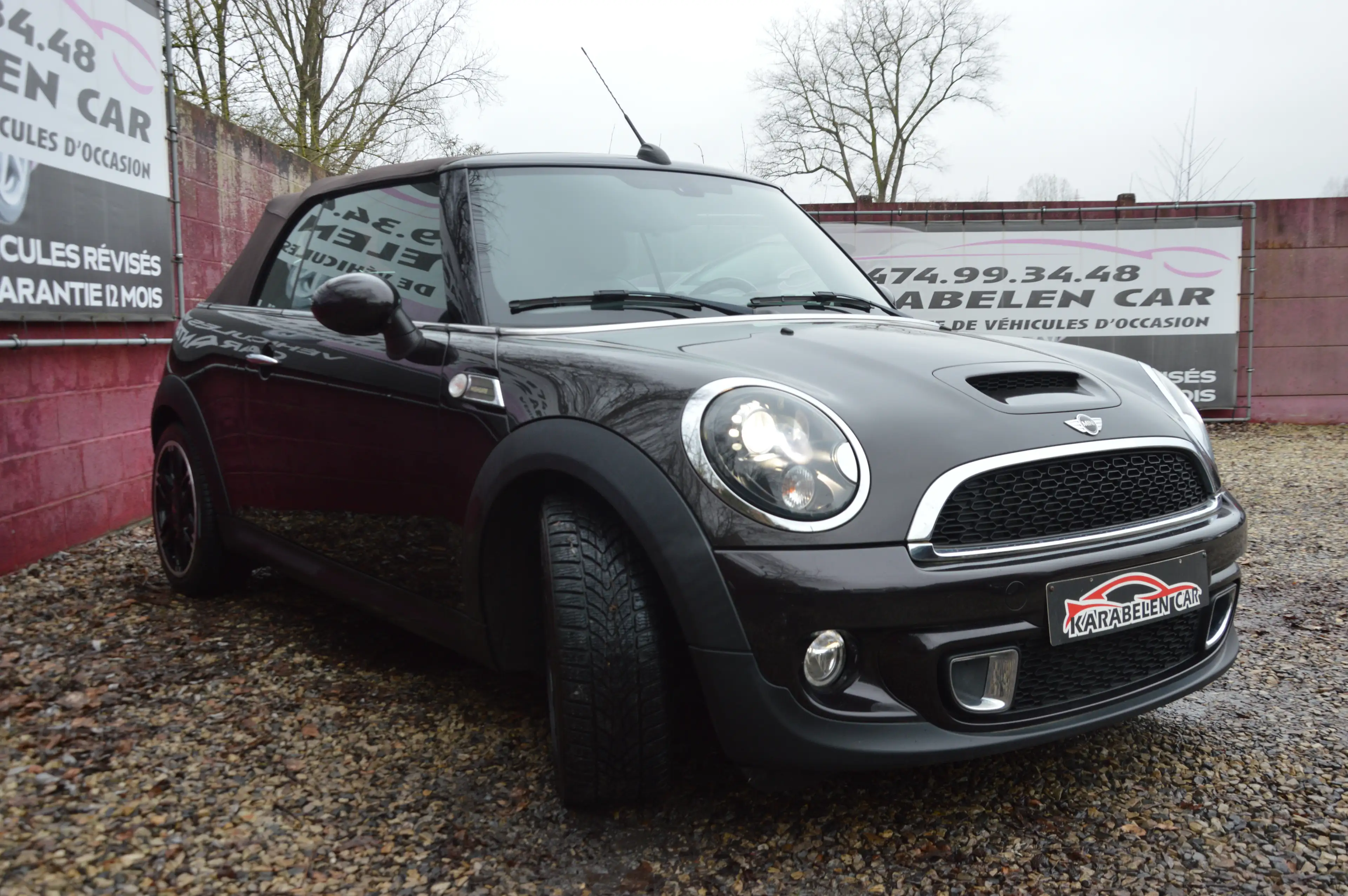 MINI Cooper D Cabrio 2.0SD Highgate BOITE AUT CAB NAV SENS AR 68.890KM — photo 2