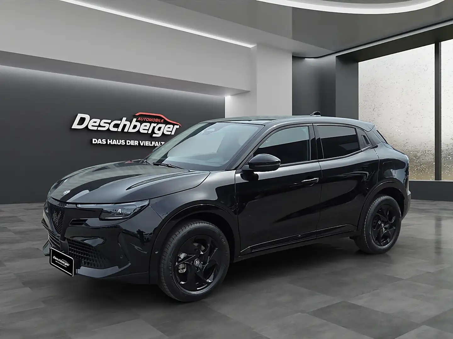 Alfa Romeo Junior Ibrida Sprint 1.2 MHEV e-DCT6 Schwarz - 1