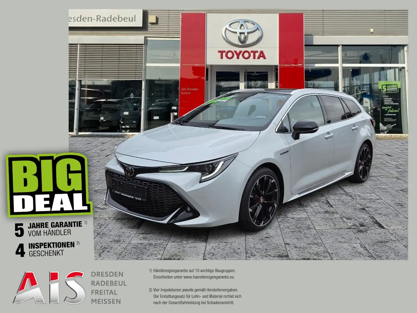 Toyota Corolla TS 2.0 GR Sport AHK+LED+SHZ+Pano Grau - 1