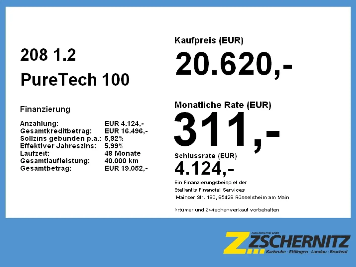 Peugeot 208 1.2 PureTech 100 Allure LED+Navi+SHZ+Kam.+LM Gris - 2