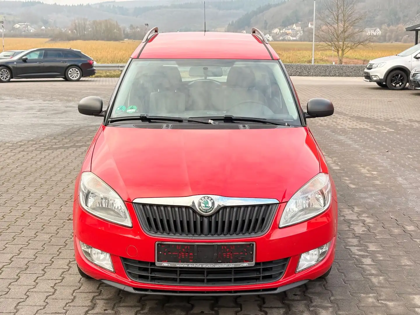 Skoda Roomster 1.6 TDI Klima AHK Tüv 05/27 EU5 Rot - 2