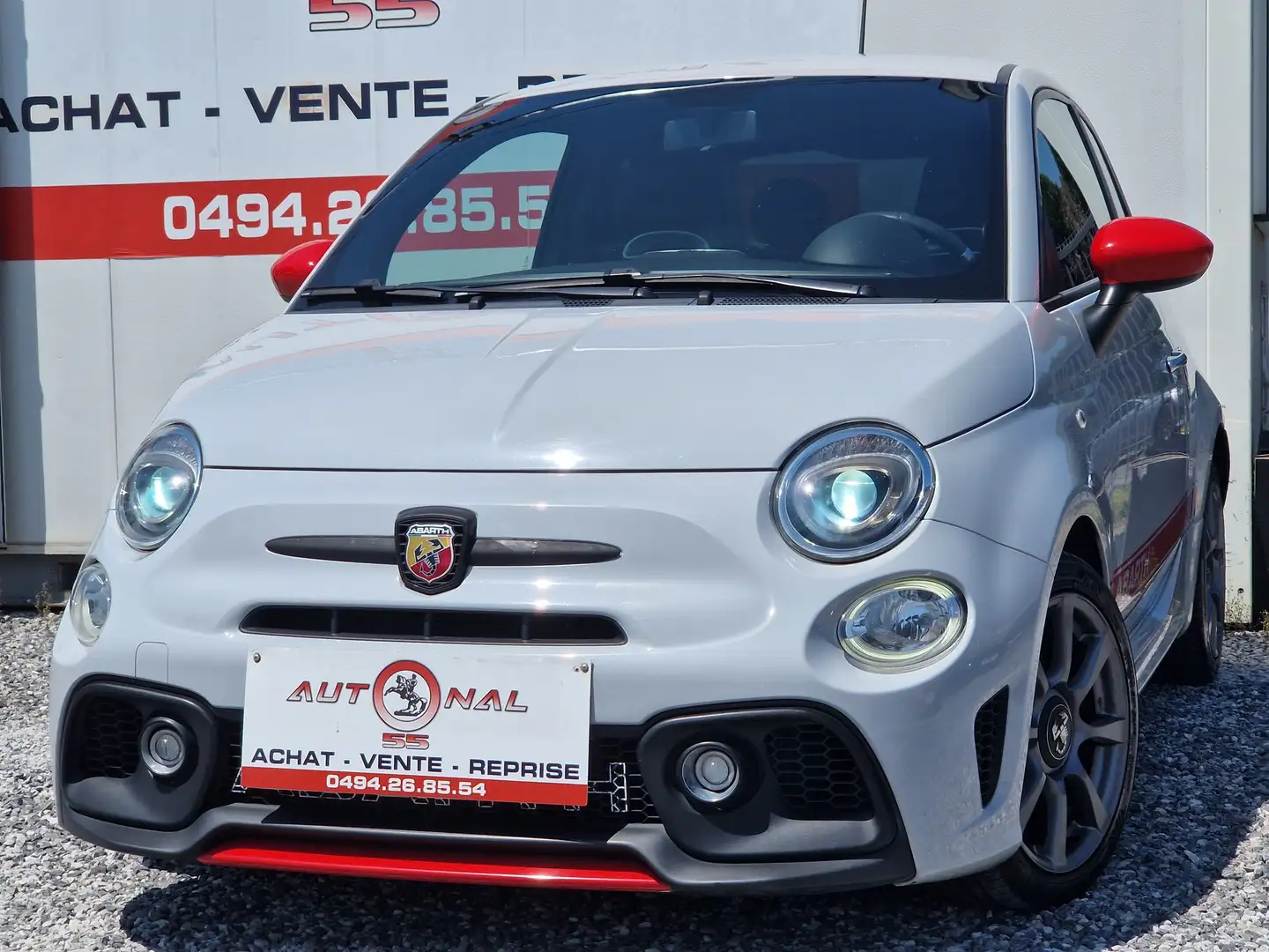 Fiat 595 Abarth 1.4 T-Jet 135CH UCONNECT**EDITION 70 YEARS Gris - 1