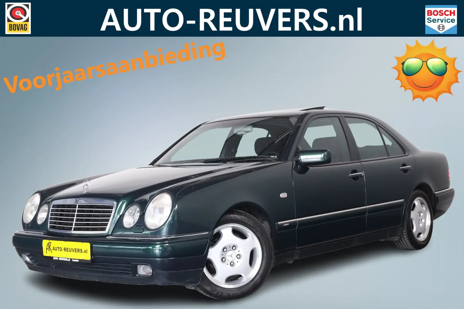 Mercedes-Benz E 230 Avantgarde VOOR DE LIEFHEBBER / Airco / Schuifdak Grün - 1