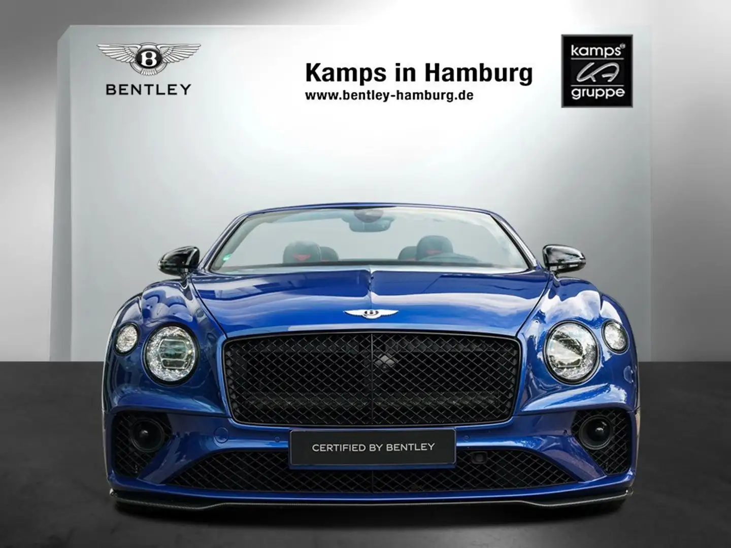 Bentley Continental GTC S V8 Blau - 2