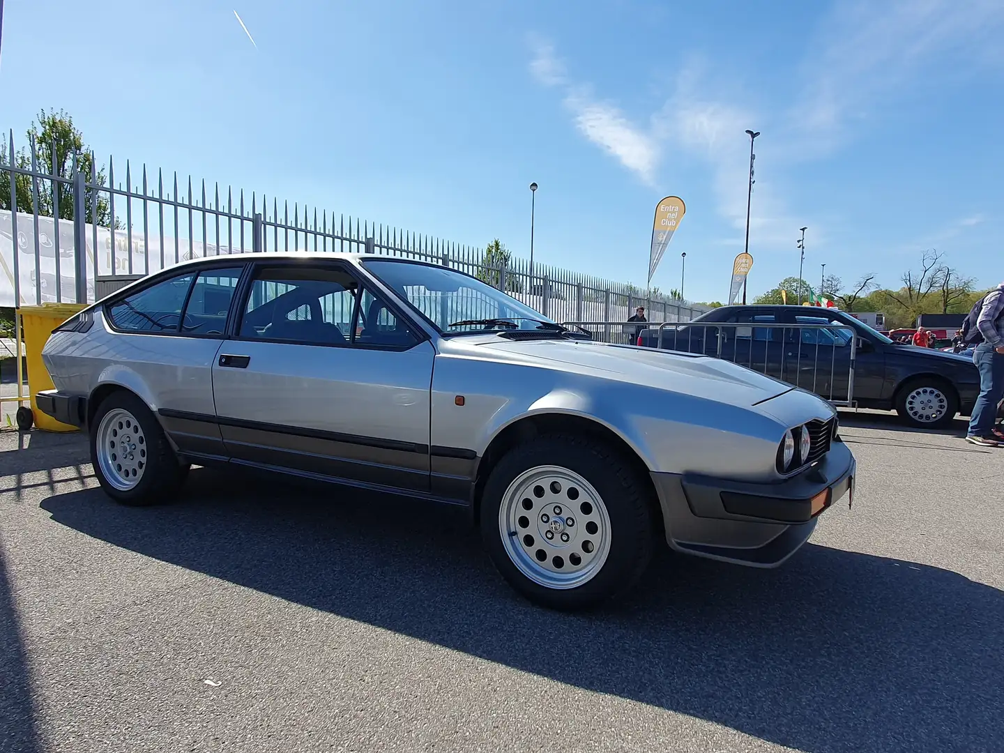 Alfa Romeo Alfetta GTV6 Zilver - 1