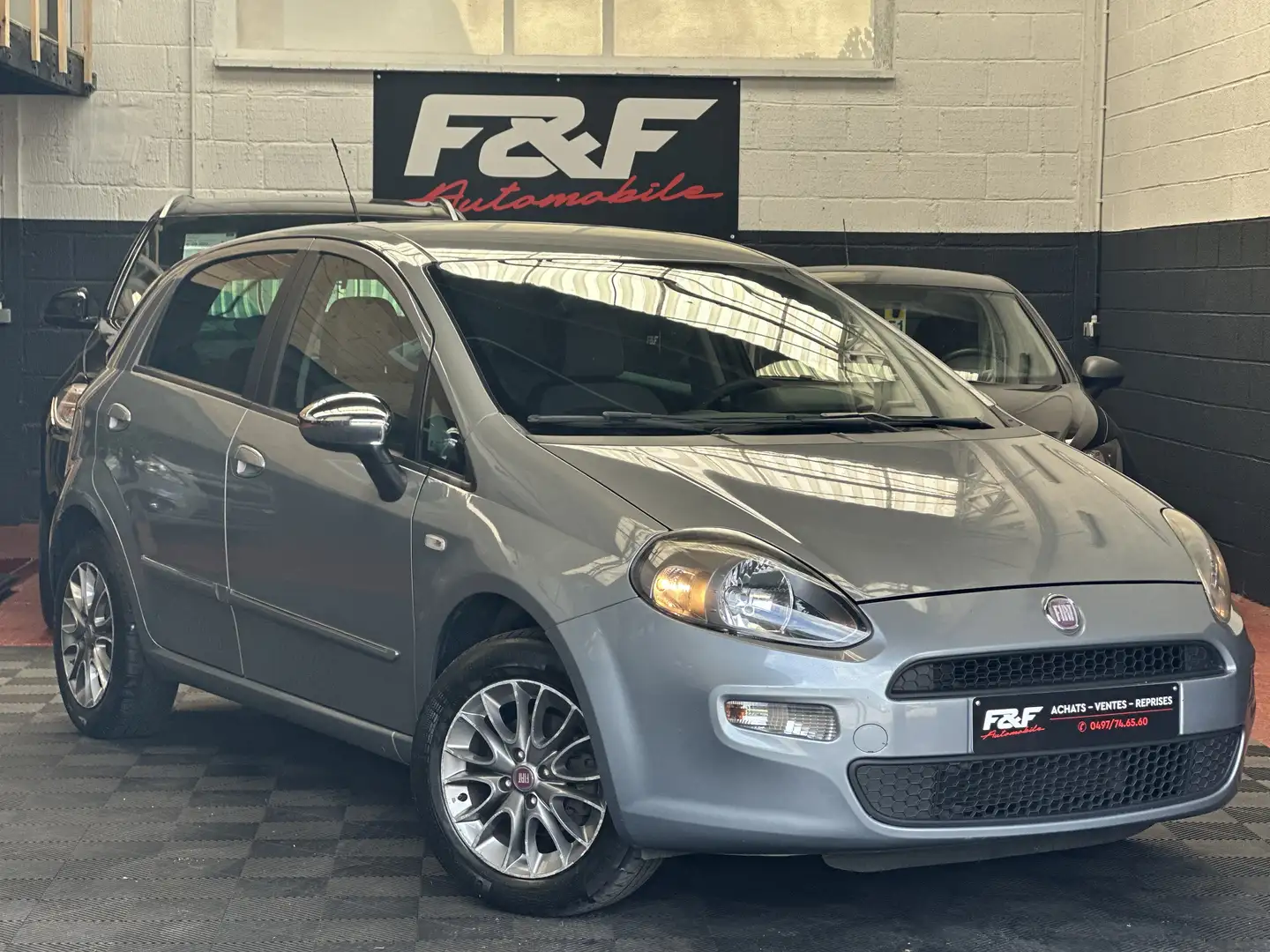 Fiat Punto Evo 1.2i MyLife Stop&Start ** GARANTIE** Gris - 2
