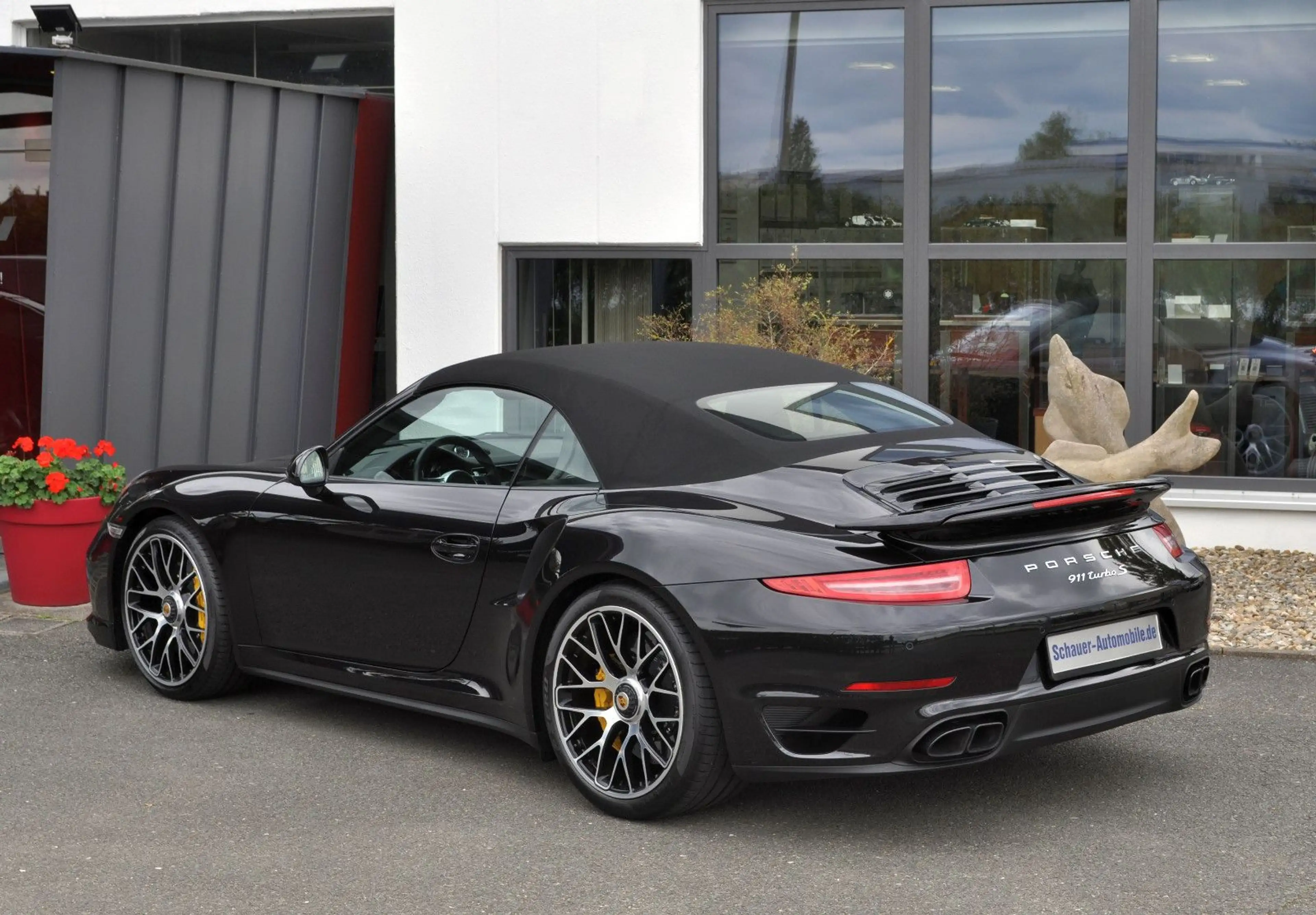 Porsche 991 Turbo S Cabrio *1.Hand+Approved+PDCC+PCCB* — photo 4