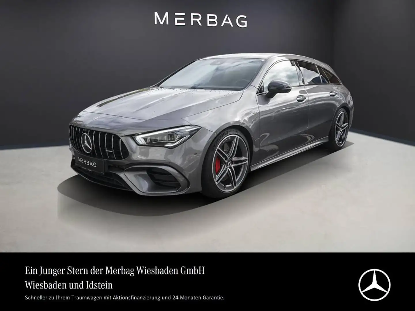 Mercedes-Benz CLA 45 AMG S 4M SB PAN SITZKLIMA MULTIBEAM NIGHT Grau - 1