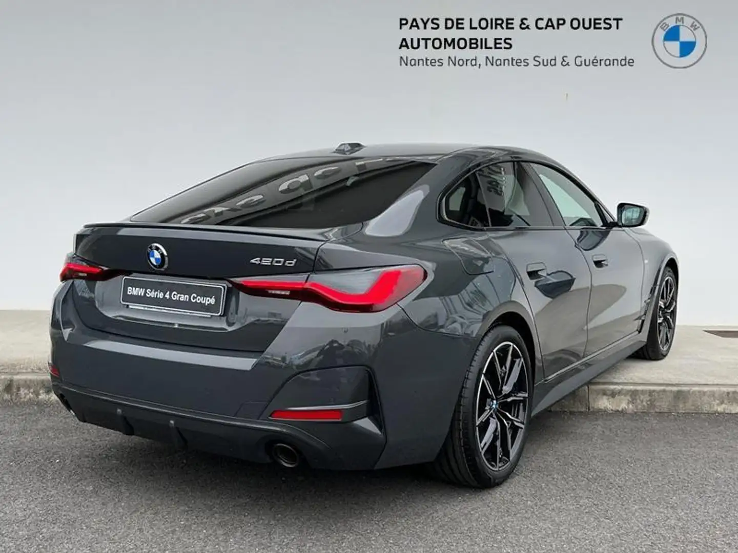 BMW 420 420dA 190ch M Sport Gris - 2