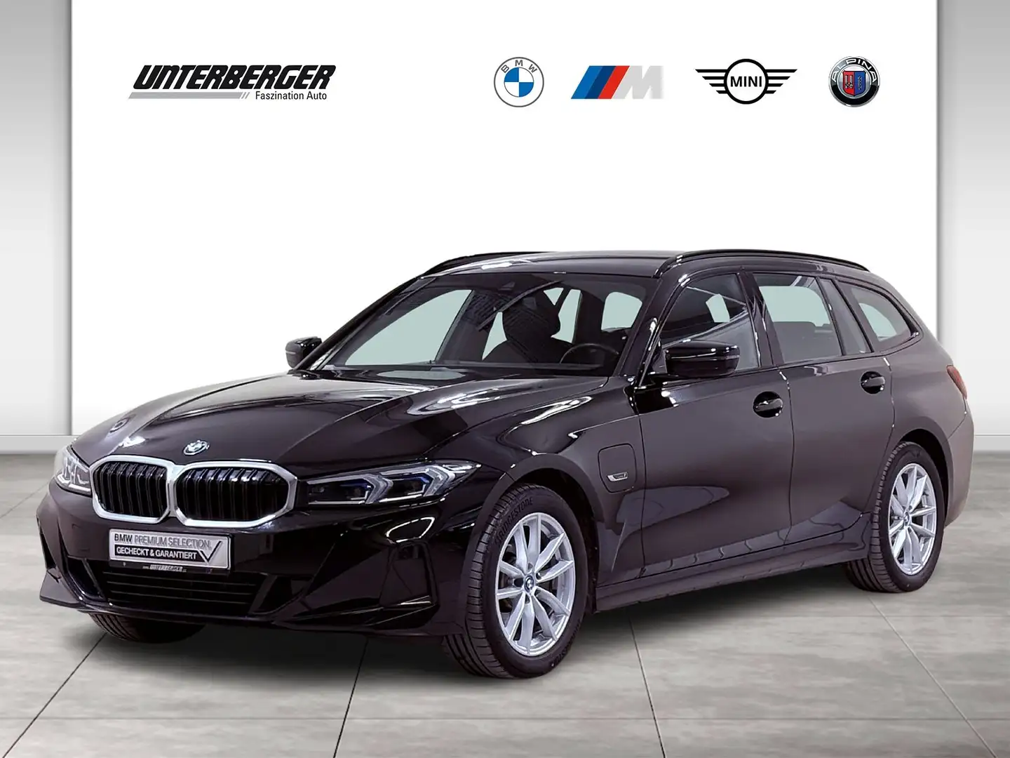 BMW 320 e Touring Navi ALED DAB Sitzhzg Klimaaut Schwarz - 1