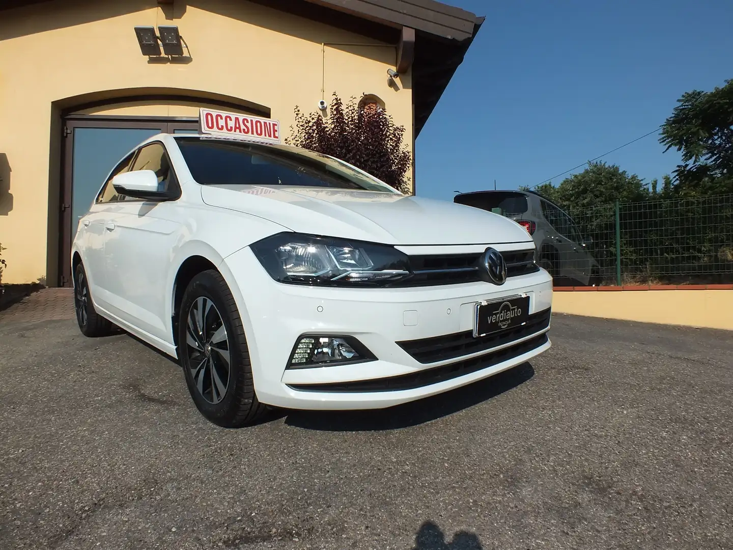 Volkswagen Polo 1.0 75 CV 5/P UNIPROPRIETARIO 53.000 KM! Bianco - 1