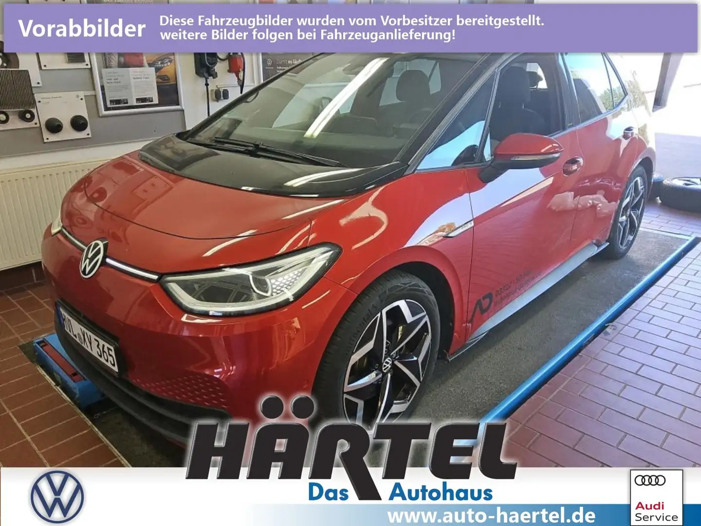 Volkswagen ID.3 PRO S 77 KWH AUTOMATIK (+ACC-RADAR+NAVI) LED Rot - 1