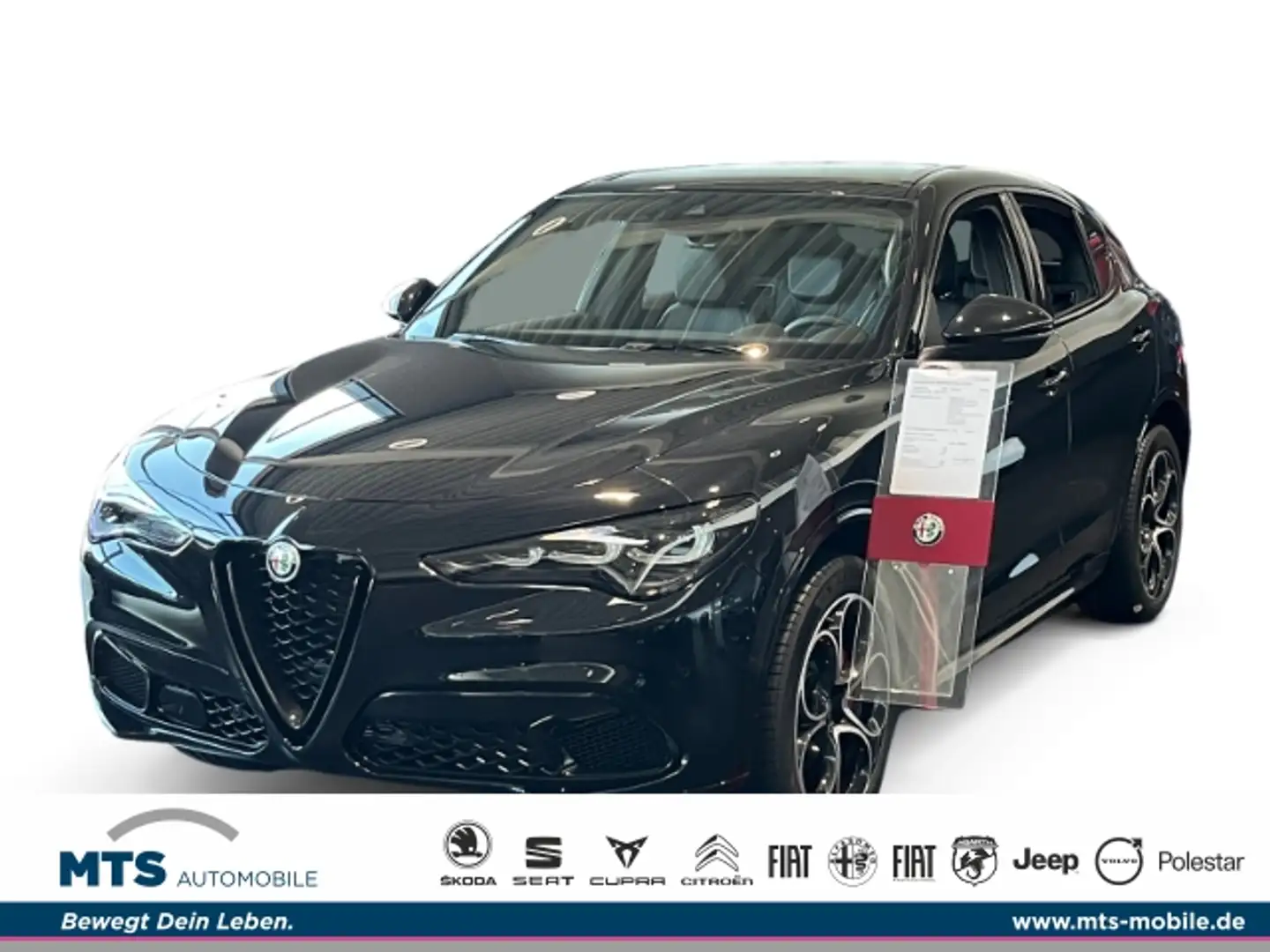 Alfa Romeo Stelvio Veloce Q4 EU6d MY23-Veloce 2.0 Turbo 16V 206kW (28 Czarny - 1