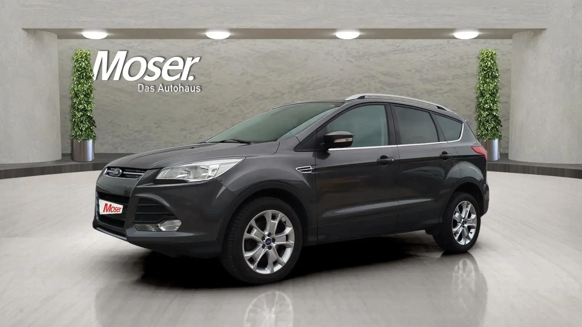 Ford Kuga Kuga 2.0 tdci Titanium 4wd 163cv powershift Gris - 1