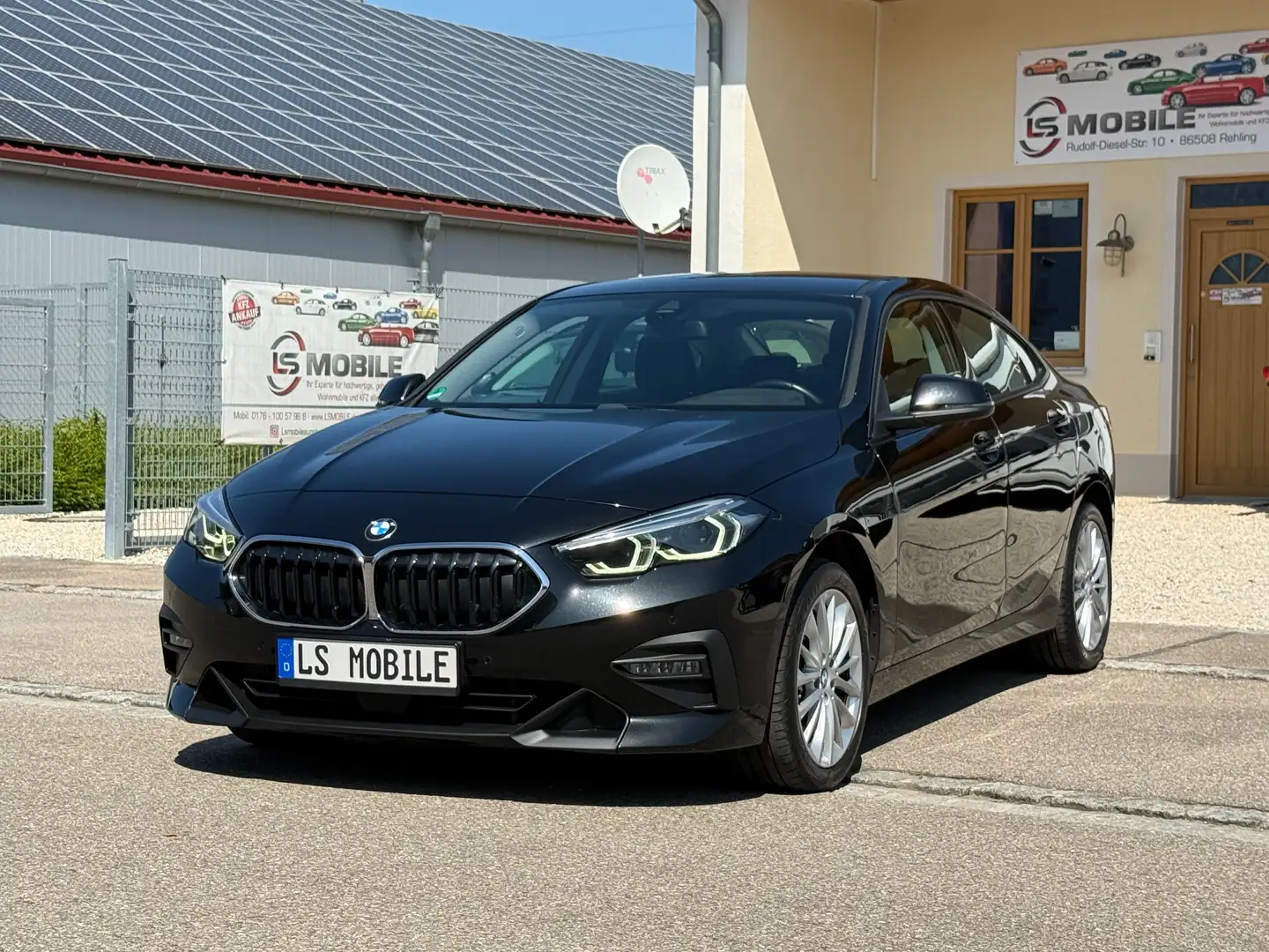 BMW 220 220d Gran Coupe 190PS Autom. Adavantage* RFK*SHZ Fekete - 1