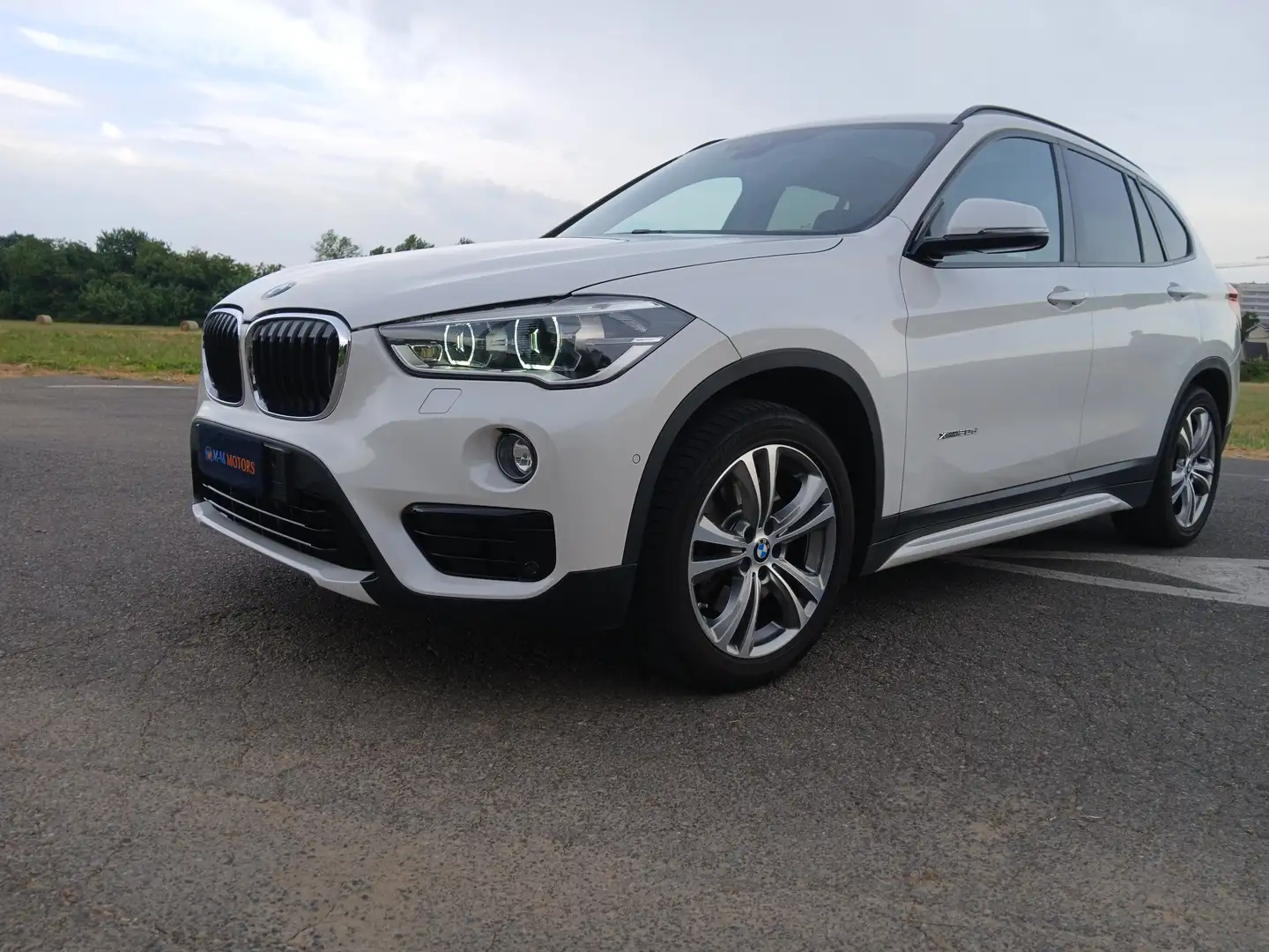 BMW X1 X1 xdrive20d Sport aut. Bianco - 1