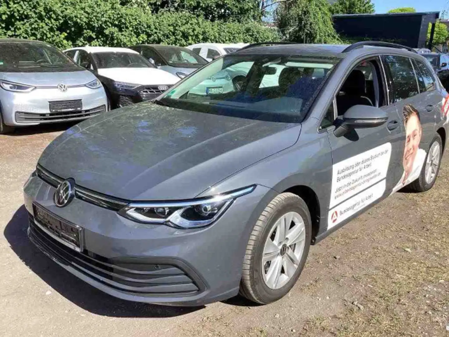 Volkswagen Golf Variant 1.5 eTSI DSG LIFE NAVI LED+ SITZH V Grau - 2