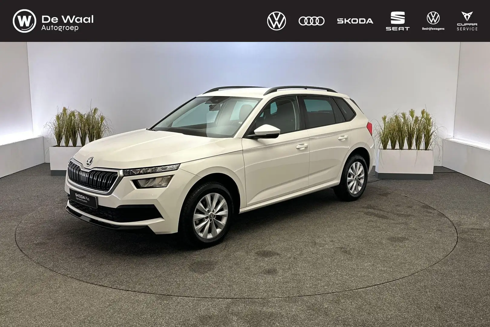 Skoda Kamiq 1.0 TSI 110pk Ambition | Apple Carplay, Parkeersen Weiß - 1